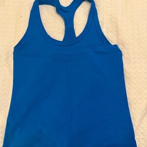 Lululemon Blue Racerback Tank Top